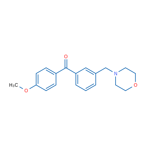 4'-Methoxy-3-morpholinomethyl benzophenone 1g