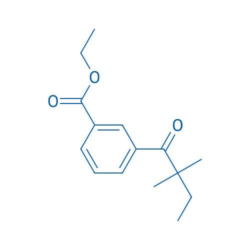 3'-Carboethoxy-2,2-dimethylbutyrophenone 1g