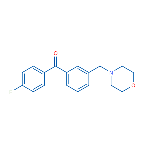 4'-Fluoro-3-morpholinomethyl benzophenone 1g