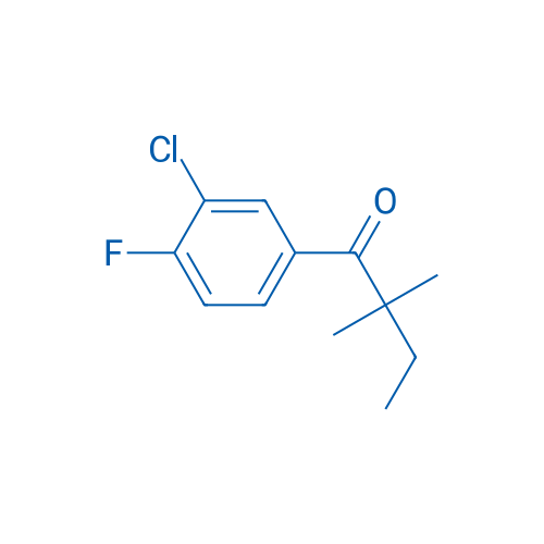 3'-Chloro-2,2-dimethyl-4'-fluorobutyrophenone 1g