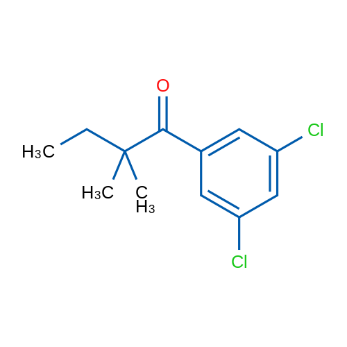 3',5'-Dichloro-2,2-dimethylbutyrophenone 1g