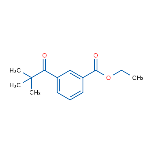 3'-Carboethoxy-2,2-dimethylpropiophenone 1g