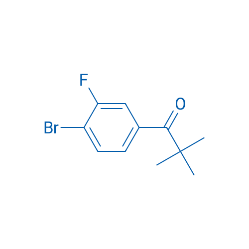 1-(4-Bromo-3-fluorophenyl)-2,2-dimethylpropan-1-one 1g