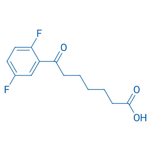 7-(2,5-Difluorophenyl)-7-oxoheptanoic acid 1g