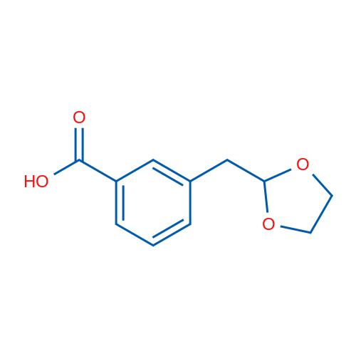 3-(1,3-Dioxolan-2-ylmethyl)benzoic acid 1g