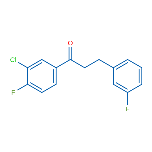 3'-Chloro-4'-fluoro-3-(3-fluorophenyl)propiophenone 1g