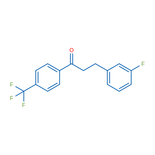 3-(3-Fluorophenyl)-4'-trifluoromethylpropiophenone 1g