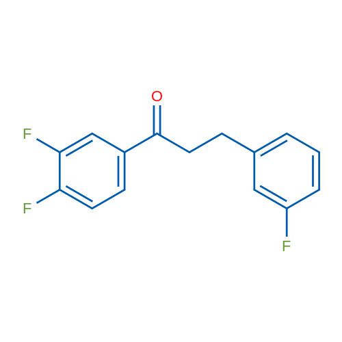 3',4'-Difluoro-3-(3-fluorophenyl)propiophenone 1g