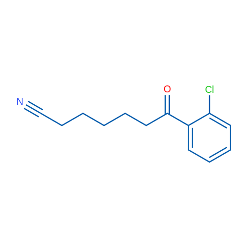 7-(2-Chlorophenyl)-7-oxoheptanenitrile 5g