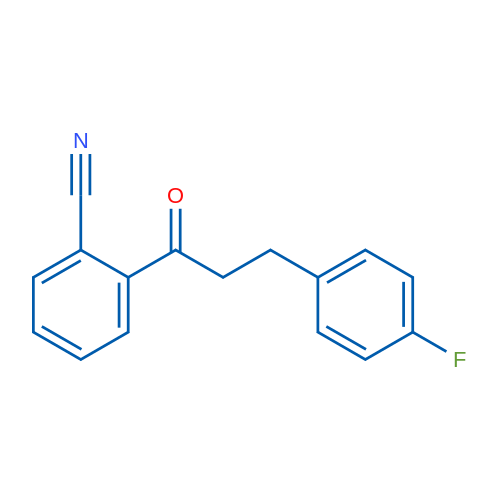 2'-Cyano-3-(4-fluorophenyl)propiophenone 1g