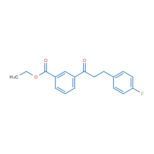 3'-Carboethoxy-3-(4-fluorophenyl)propiophenone 1g