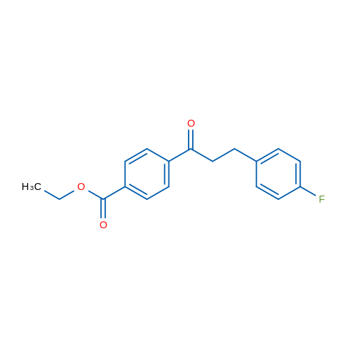 4'-Carboethoxy-3-(4-fluorophenyl)propiophenone 1g