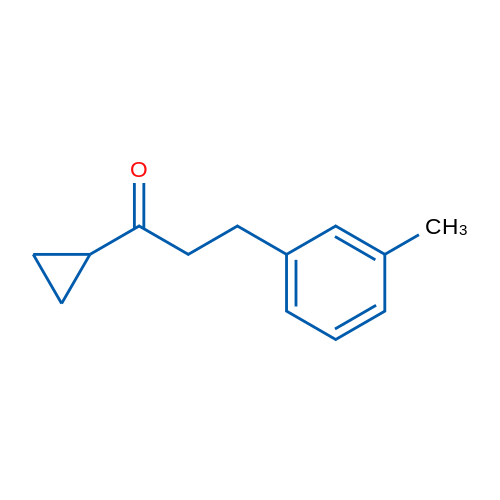 Cyclopropyl 2-(3-methylphenyl)ethyl ketone 1g