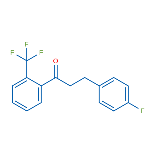 3-(4-Fluorophenyl)-2'-trifluoromethylpropiophenone 1g
