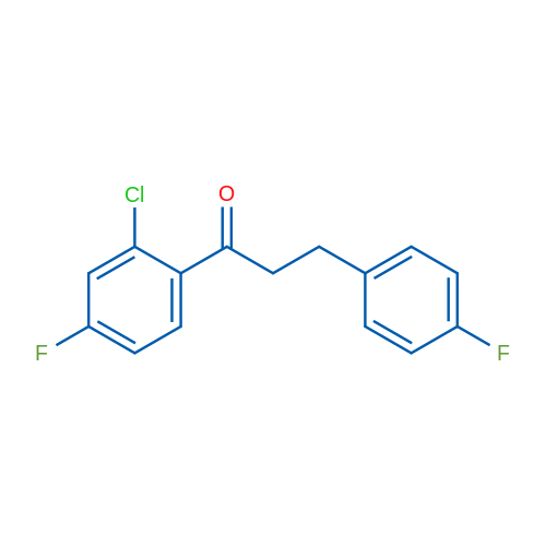 2'-Chloro-4'-fluoro-3-(4-fluorophenyl)propiophenone 1g