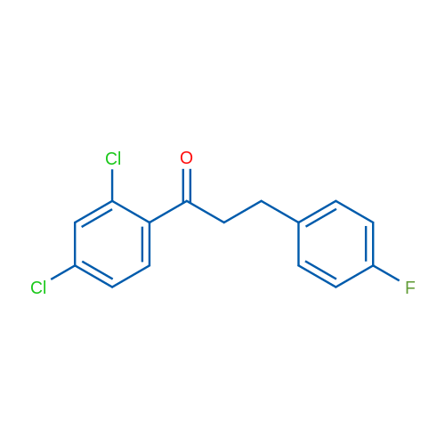 2',4'-Dichloro-3-(4-fluorophenyl)propiophenone 1g