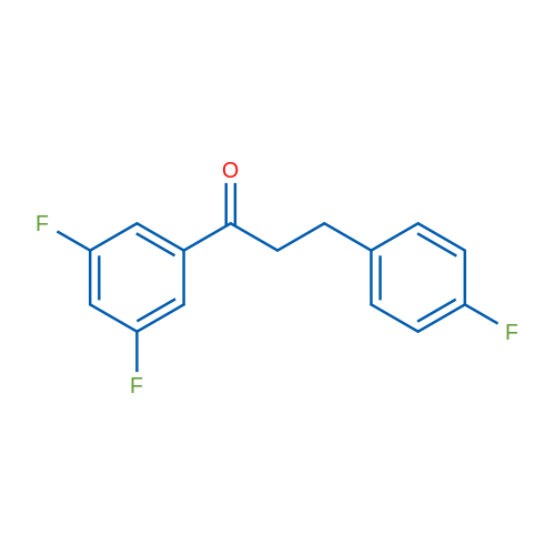 3',5'-Difluoro-3-(4-fluorophenyl)propiophenone 1g