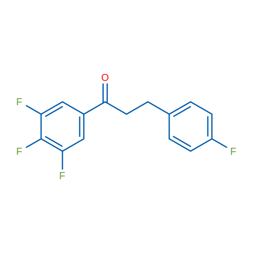 3-(4-Fluorophenyl)-3',4',5'-trifluoropropiophenone 1g