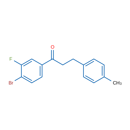 4'-Bromo-3'-fluoro-3-(4-methylphenyl)propiophenone 1g