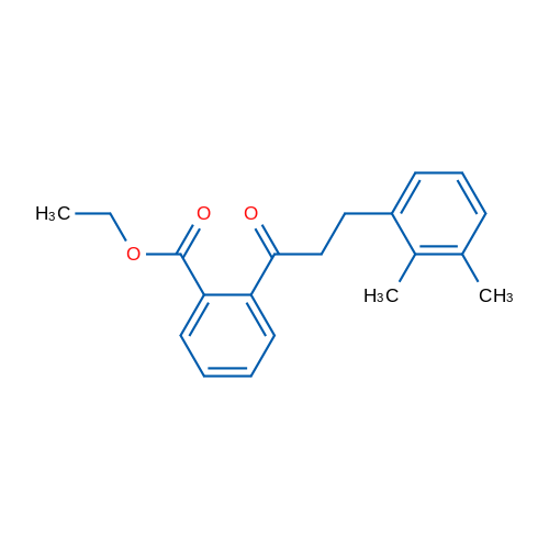 2'-Carboethoxy-3-(2,3-dimethylphenyl)propiophenone 1g