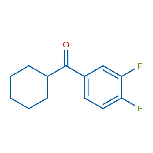 Cyclohexyl 3,4-difluorophenyl ketone 1g