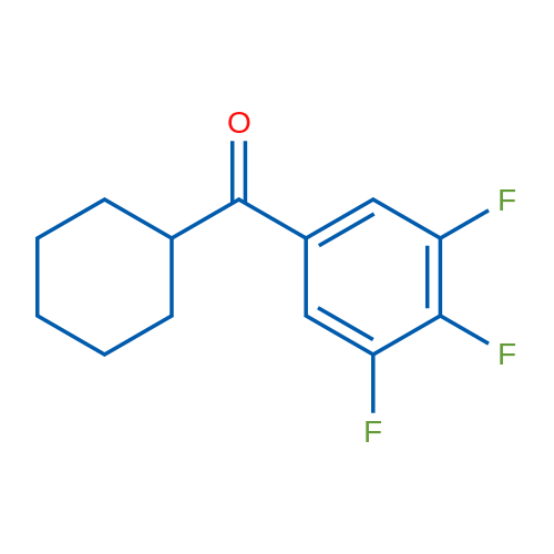 Cyclohexyl 3,4,5-trifluorophenyl ketone 1g