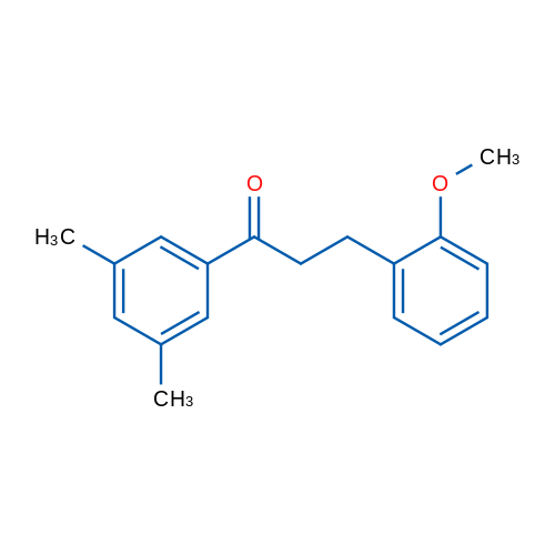 3',5'-Dimethyl-3-(2-methoxyphenyl)propiophenone 1g