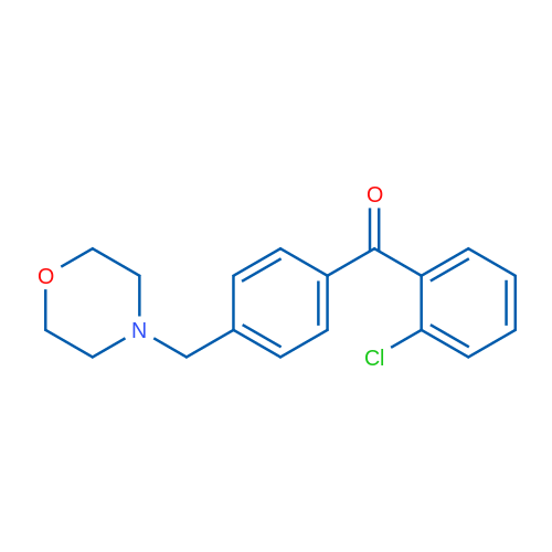 2-Chloro-4'-morpholinomethyl benzophenone 1g