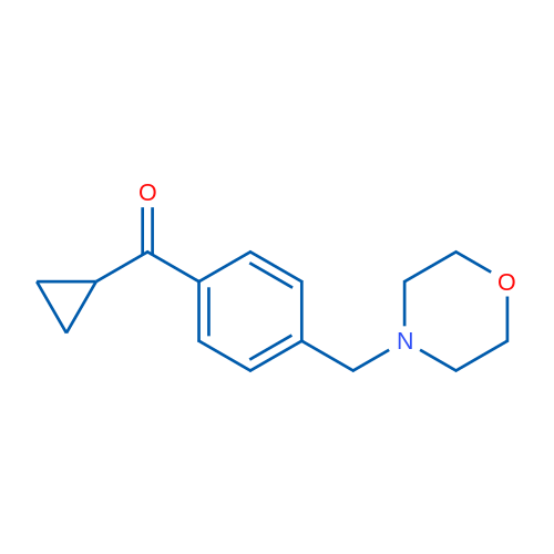 Cyclopropyl 4-(morpholinomethyl)phenyl ketone 1g