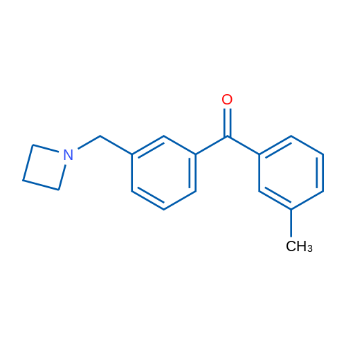 (3-(Azetidin-1-ylmethyl)phenyl)(m-tolyl)methanone 1g