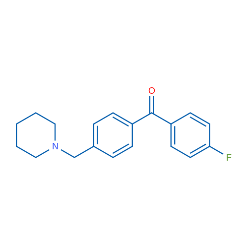 4-Fluoro-4'-piperidinomethyl benzophenone 1g