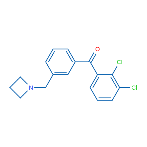 (3-(Azetidin-1-ylmethyl)phenyl)(2,3-dichlorophenyl)methanone 1g