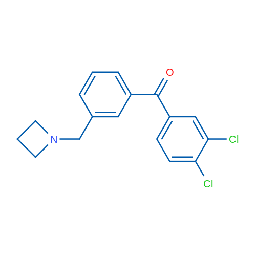 (3-(Azetidin-1-ylmethyl)phenyl)(3,4-dichlorophenyl)methanone 1g