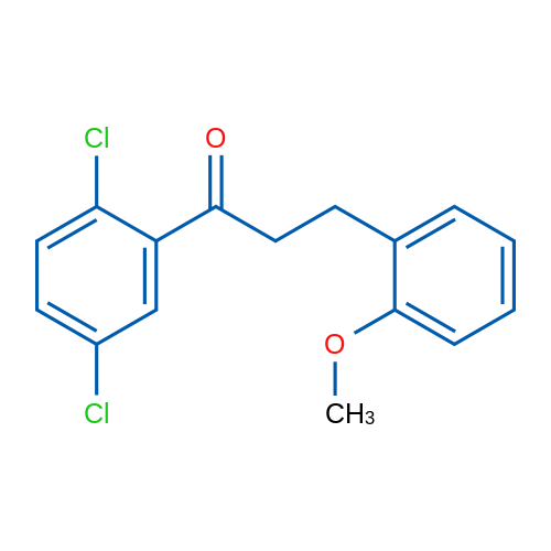 2',5'-Dichloro-3-(2-methoxyphenyl)propiophenone 1g
