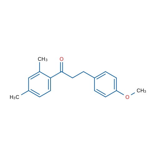 2',4'-Dimethyl-3-(4-methoxyphenyl)propiophenone 1g