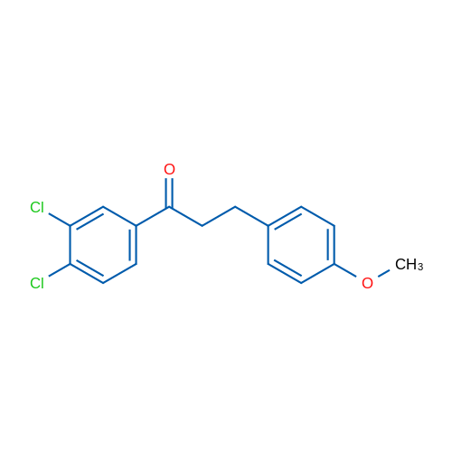 3',4'-Dichloro-3-(4-methoxyphenyl)propiophenone 1g
