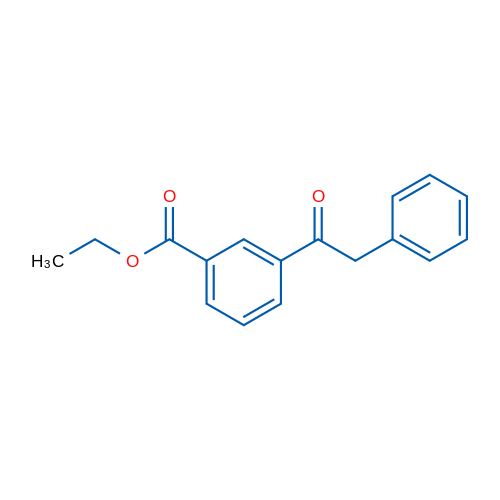 Ethyl 3-(1-oxo-2-phenylethyl)benzoate 1g