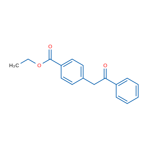 Ethyl 4-(2-oxo-2-phenylethyl)benzoate 1g