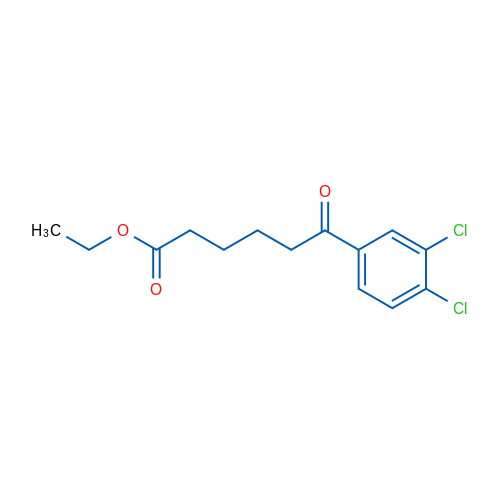 Ethyl 6-(3,4-dichlorophenyl)-6-oxohexanoate 1g