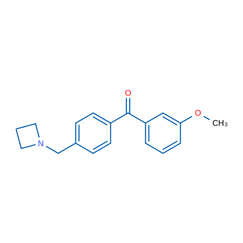 (4-(Azetidin-1-ylmethyl)phenyl)(3-methoxyphenyl)methanone 1g