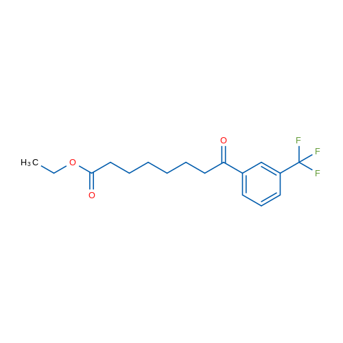 Ethyl 8-oxo-8-(3-trifluoromethylphenyl)octanoate 1g