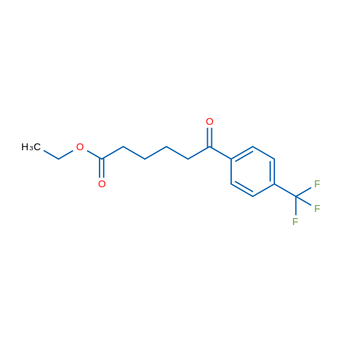 Ethyl 6-oxo-6-(4-trifluoromethylphenyl)hexanoate 1g