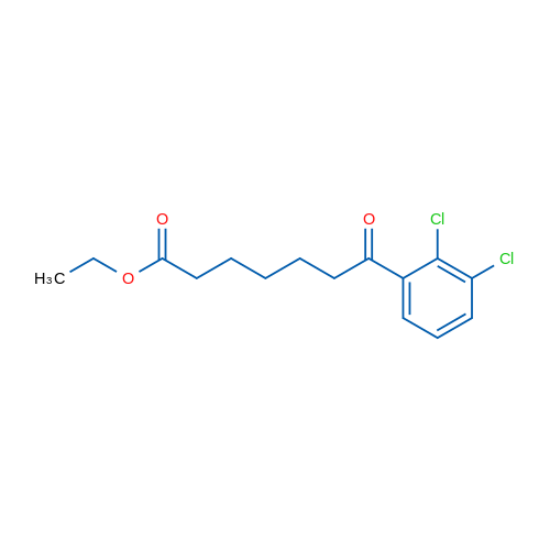 Ethyl 7-(2,3-dichlorophenyl)-7-oxoheptanoate 1g