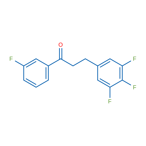 3'-Fluoro-3-(3,4,5-trifluorophenyl)propiophenone 1g