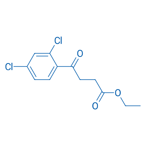 Ethyl 4-(2,4-dichlorophenyl)-4-oxobutyrate 1g