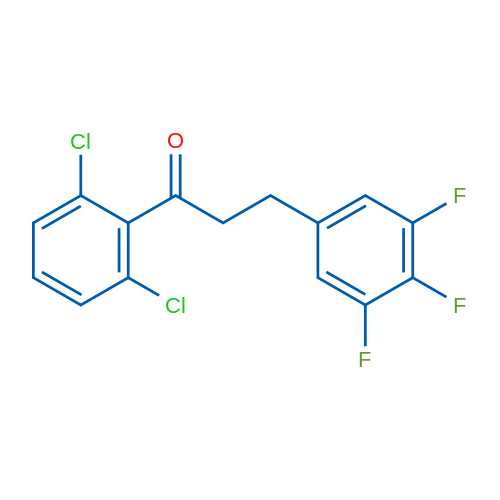 2',6'-Dichloro-3-(3,4,5-trifluorophenyl)propiophenone 1g
