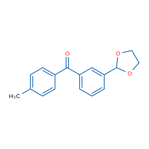 3-(1,3-Dioxolan-2-yl)-4'-methylbenzophenone 1g