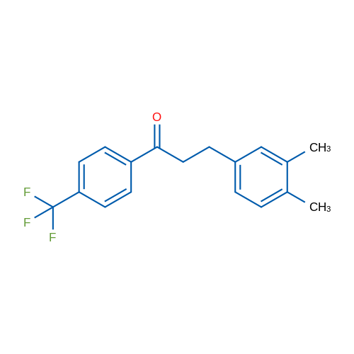 3-(3,4-Dimethylphenyl)-4'-trifluoromethylpropiophenone 1g
