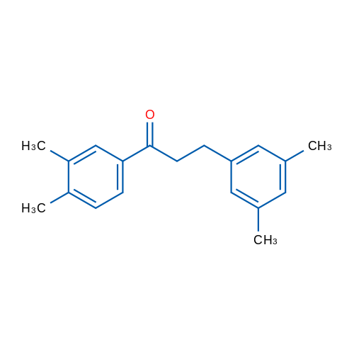 3',4'-Dimethyl-3-(3,5-dimethylphenyl)propiophenone 1g