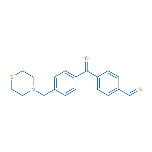 4-Thiomethyl-4'-thiomorpholinomethyl benzophenone 1g